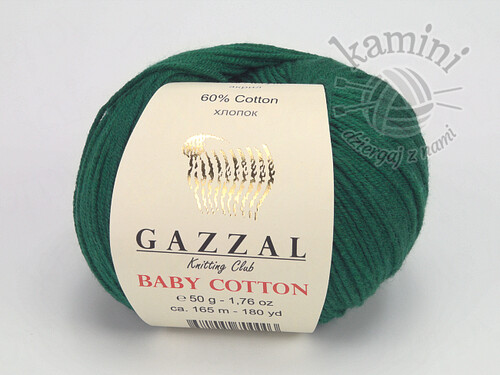 Baby Cotton 3467 ciemny zielony