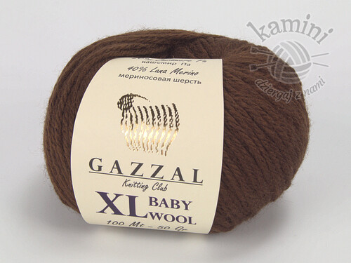 Baby Wool XL 807 brąz