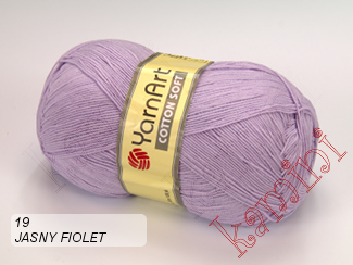 Cotton Soft 19 jasny fiolet