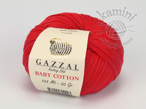 Baby Cotton 3443 czerwony
