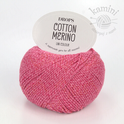 Cotton Merino 36 malinowy