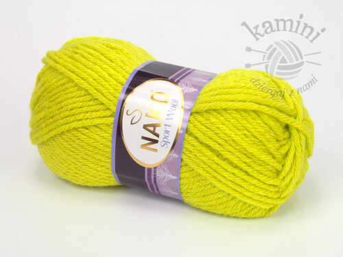 Sport Wool 13872 limonka