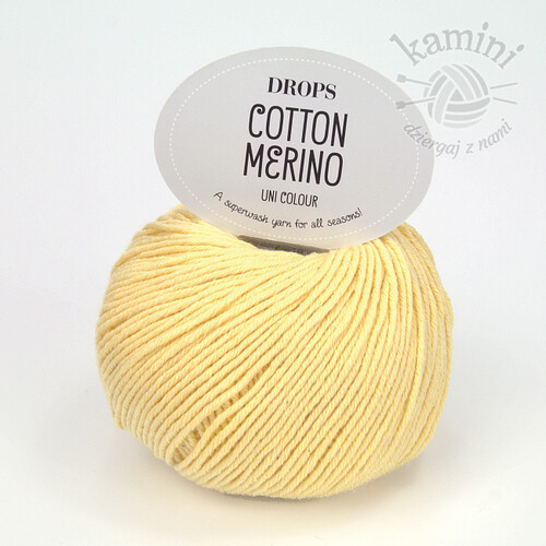 Cotton Merino 17 jasny żółty