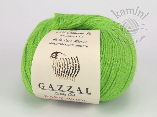 Baby Wool 821 zielony