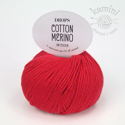 Cotton Merino 06 czerwony