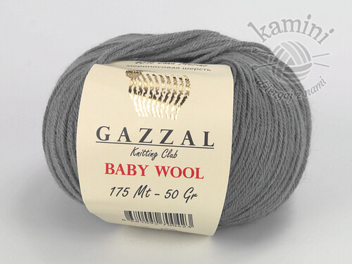 Baby Wool 818 szary