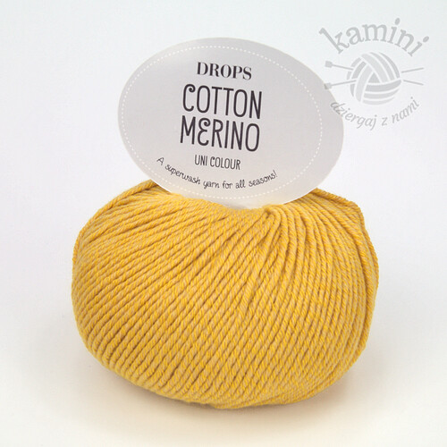 Cotton Merino 15 żółty