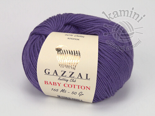 Baby Cotton 3440 ciemny fiolet