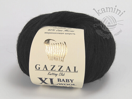 Baby Wool XL 803 czarny