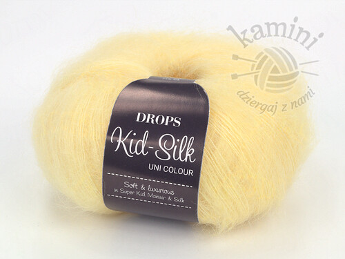 Kid-Silk 52 jasny żółty