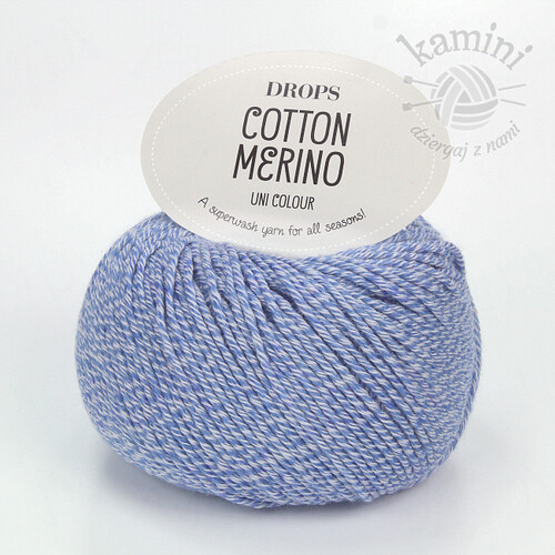 Cotton Merino 30 niebieski