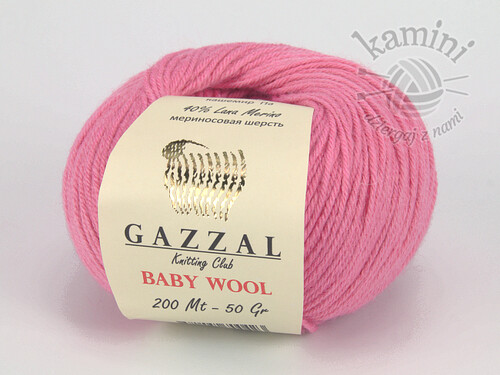Baby Wool 831 róż