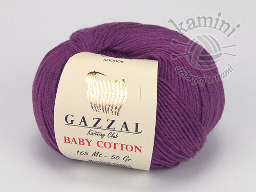 Baby Cotton 3441 śliwka
