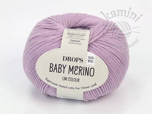 Baby Merino 60 jasny fiolet