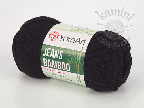 Jeans Bamboo 135 czarny