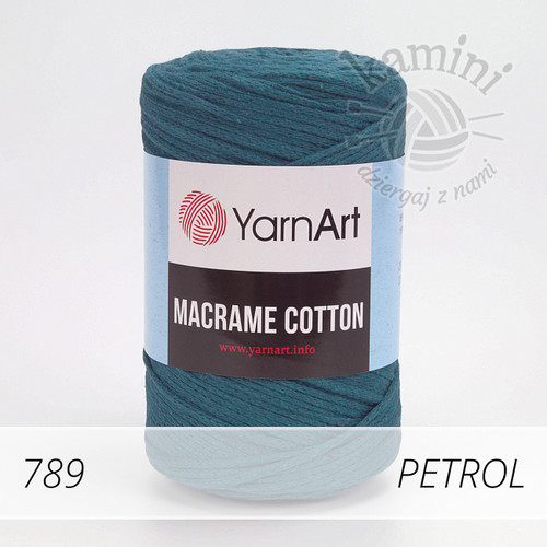 Macrame Cotton 789 petrol
