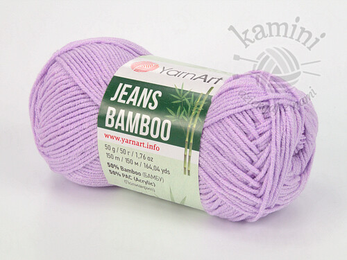 Jeans Bamboo 115 jasny fiolet
