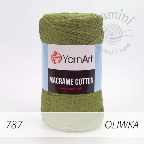 Macrame Cotton 787 oliwka