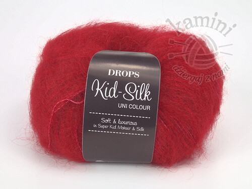 Kid-Silk 14 czerwony