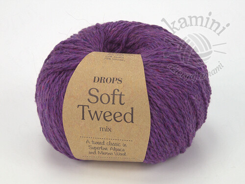 Soft Tweed Mix 15 fiolet