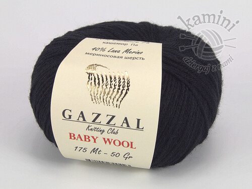 Baby Wool 803 czarny