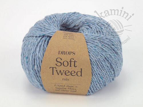 Soft Tweed Mix 11 jasny niebieski