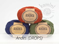 Włóczka Andes Mix i Włóczka Andes Uni Colour (Drops)
