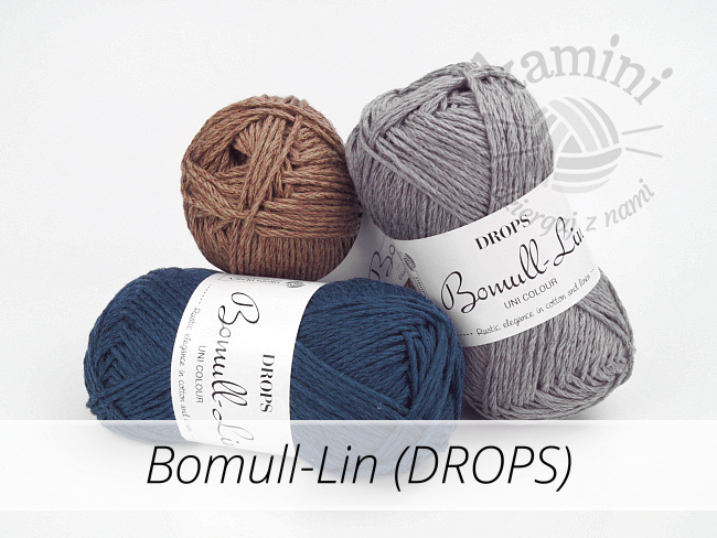 Włóczka Bomull-Lin (Drops)