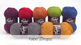 Włóczki Fabel Uni Colour , Fabel Print i Fabel Long Print (Drops)