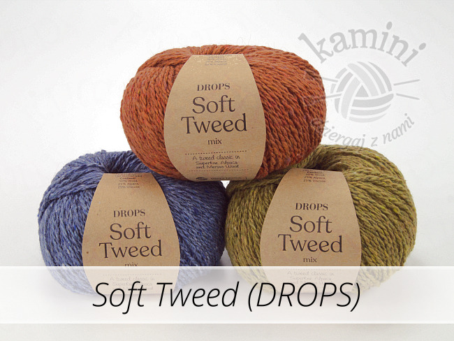 Włóczka Soft Tweed Mix (Drops)